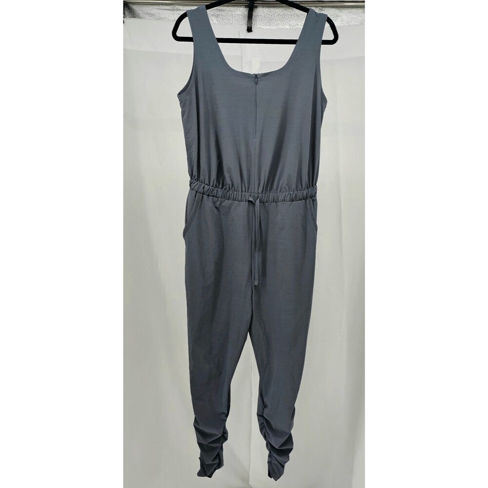 NEW Prana Railay Jumpsuit M Thundercloud Womens 50SPF Active Hiking Outdoor $110